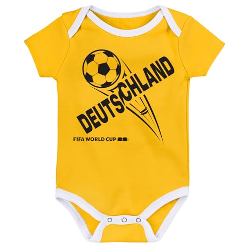 Outerstuff FIFA World Cup 2026 Infant and Toddler 3 Pack Country Onsie, Germany, 24 Months - image 2