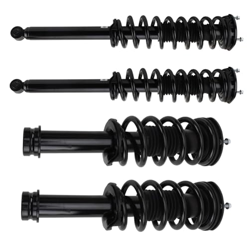 Image of TRQ Shock & Spring Assembly Set Compatible with 14-16 Tesla