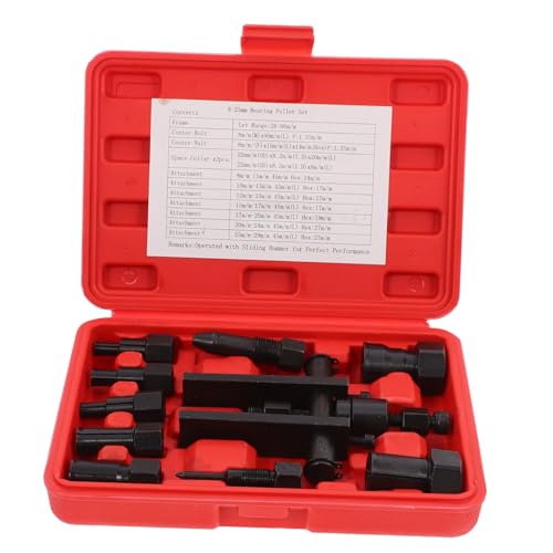 PRETYZOOM 10Pcs Bearing Disassembly Puller with Box Durable Two Jaw Motorcycle Bearing Removal Tool for Easy Repair and Maintenance