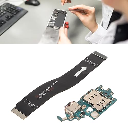 Puerto de carga USB C para S21 SM G991U cable flex de repuesto conector dock 5