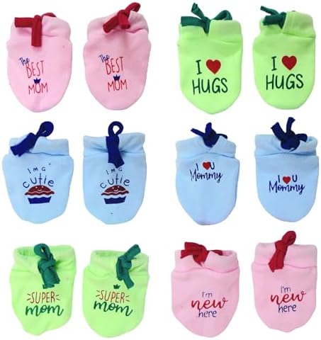 Scratch Mittens Newborn Pajamas With Hand Covers For Eczema