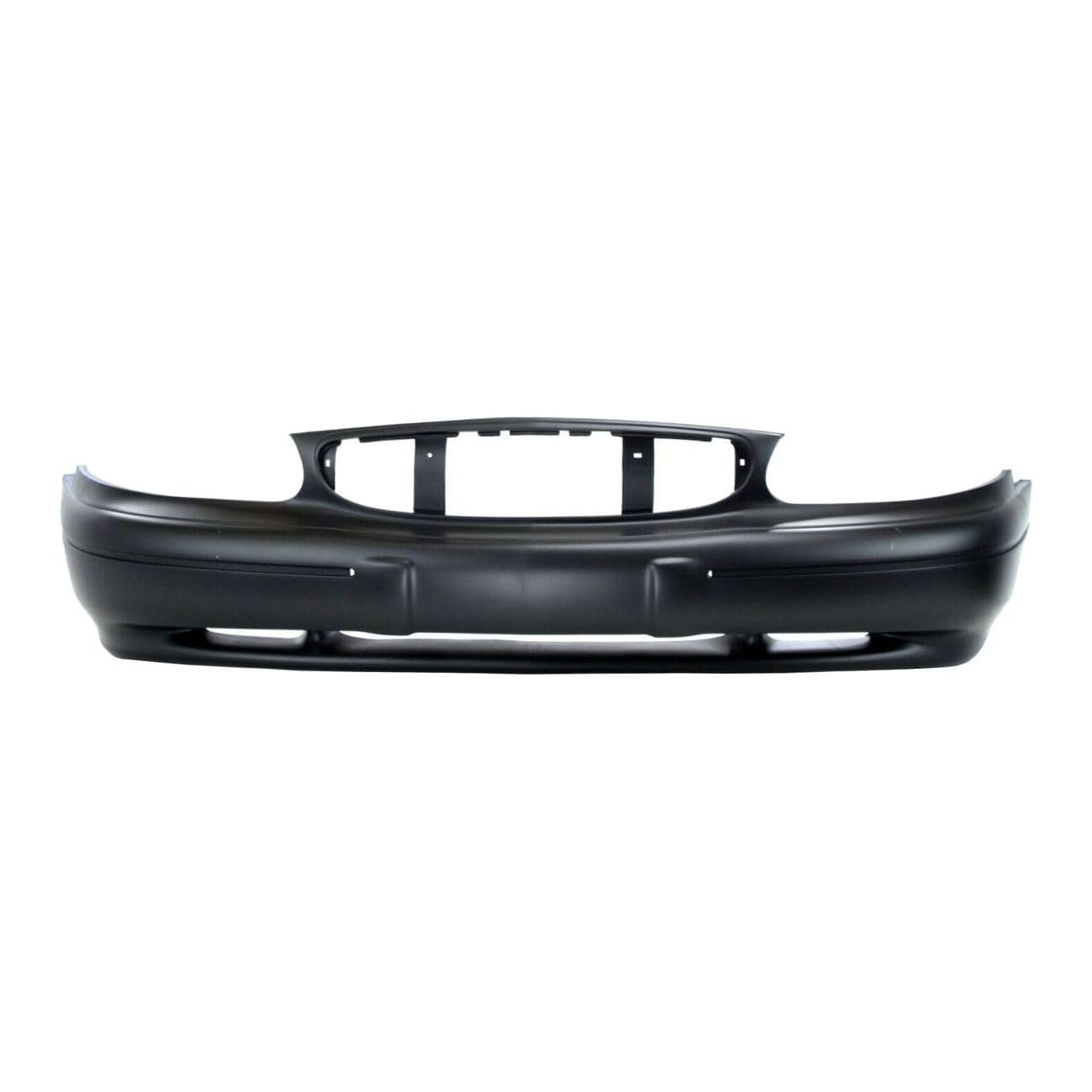Bumper Cover 1pc Front Primed Plastic without Molding Holes for Buick for Century Limited 2002 & Custom 1997-2003 GM1000543 9600178