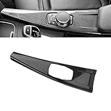 x xotic tech Inner Gear Center Multimedia Panel Frame Cover Trim, Carbon Fiber Pattern, Compatible with BMW F30 F31 F32 F33 F34 F36 3GT 3 4 Series, F82 F80 M3 M4
