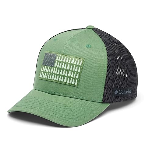 Image of Columbia Unisex PFG Fish Flag Mesh Ball Cap
