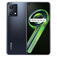 realme 9 5G - 4+128GB Smartphone, Snapdragon 695 5G-Prozessor, Ultraflüssiges 120-Hz-Display,50 MP KI-Dreifach-Kamera ,Starker 5000-mAh-Akku,Bis zu 7 GB Dynamisches RAM, Meteor Black