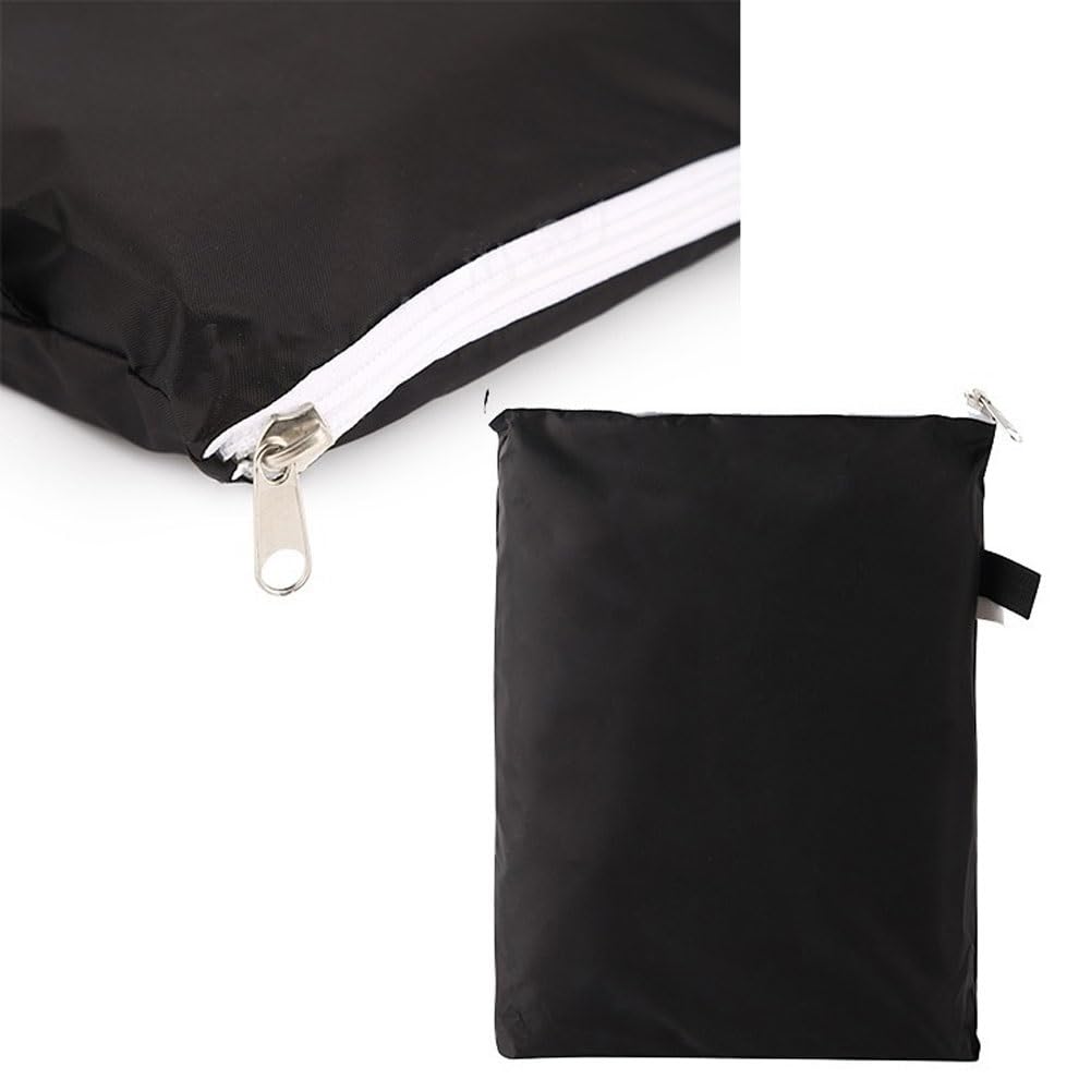 Funda for silla de ruedas, impermeable, Oxford, cubierta for silla de ruedas eléctrica, scooter de movilidad con cuerda elástica inferior, viajes al aire libre(Green,115cm*75cm*130cm)