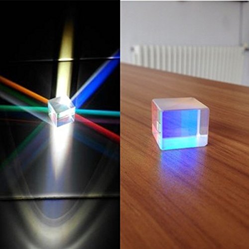 4Pcs Cube Prism Optical Rgb Combiner Splitter Physics Science Lab Teaching Instrument #TOP4