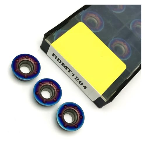 Herramientas de Torneado Carburo con Recubrimiento Azul RPMT08T2 miniatura 4