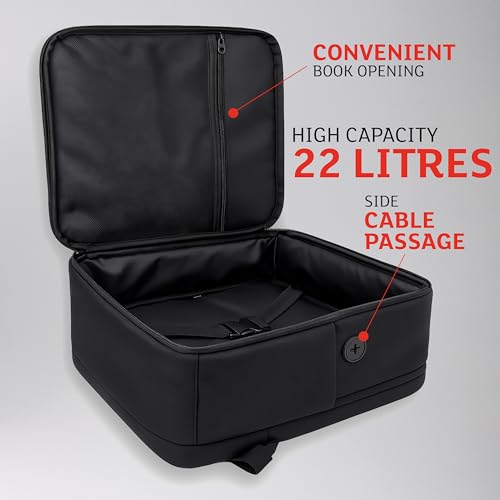 Image of Lavatelli - Vacuum Backpack, Under-Seat AirBag 40x30x20 cm + 2 Vacuum Bags Compression 40x45 cm, Air bag Compatible with IndiGo size, Extra Space Low-Cost Flight Luggage. Premium Travel Organiser