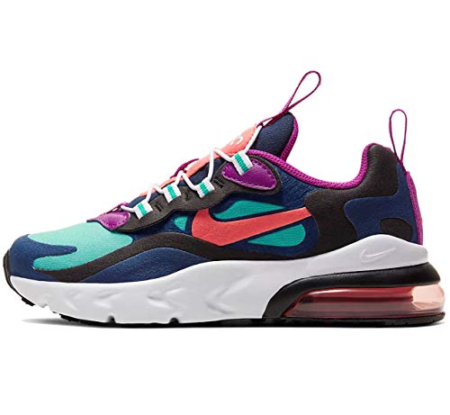 Nike PS Air Max 270 Rt ShoesBlue Void/Magic Ember-Black Size-13.5