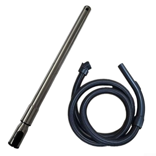babominimer Mango de manguera de aspiradora y tubo de succión telescópico con tubo de extensión de bloqueo ajustable, regulador de aire y liberación rápida, compatible con C1 C2 C3