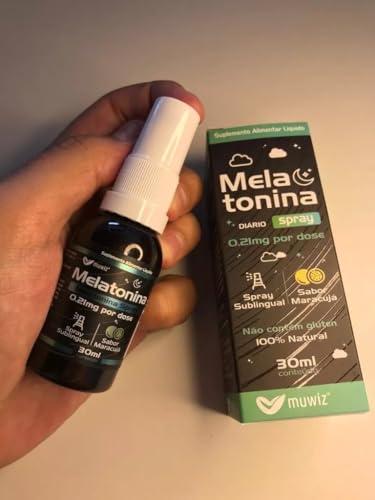 Melatonina Spray 0,21mg De Melatonina Por Dose 30ml - Muwiz