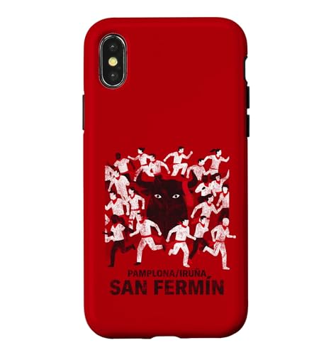 San Fermin - Running of the Bulls/Pamplona �X�}�z�P�[�X iPhone X/XS �p