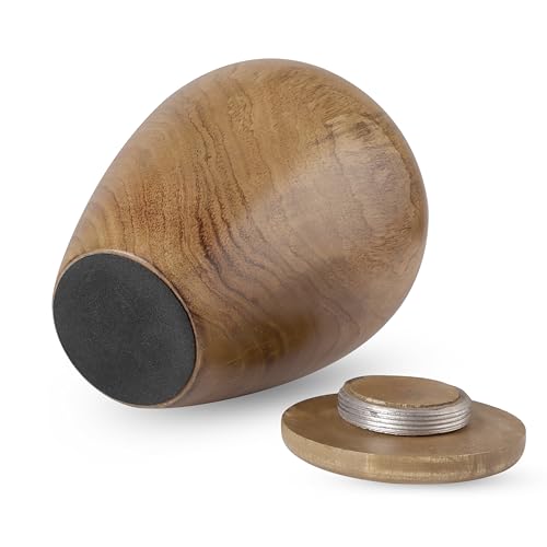 Cremation Urns for Human Ashes Adult Male Female, Wooden Urns Box and Casket for Ashes Men Women Child, Pets Cat Dog Urn, Burial Funeral Memorial Urns for Ashes - Dusty Brown