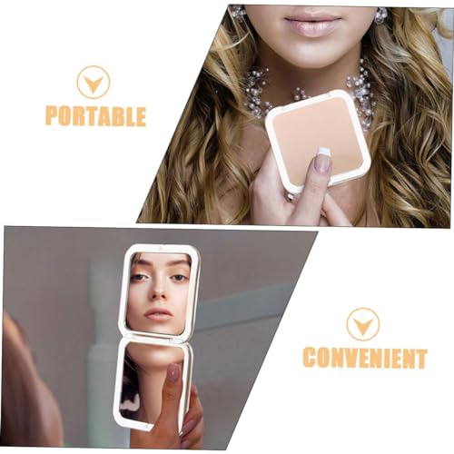 Mini miroir de courtoisie minkissy : la solution de miroir compact pour les petits sacs
