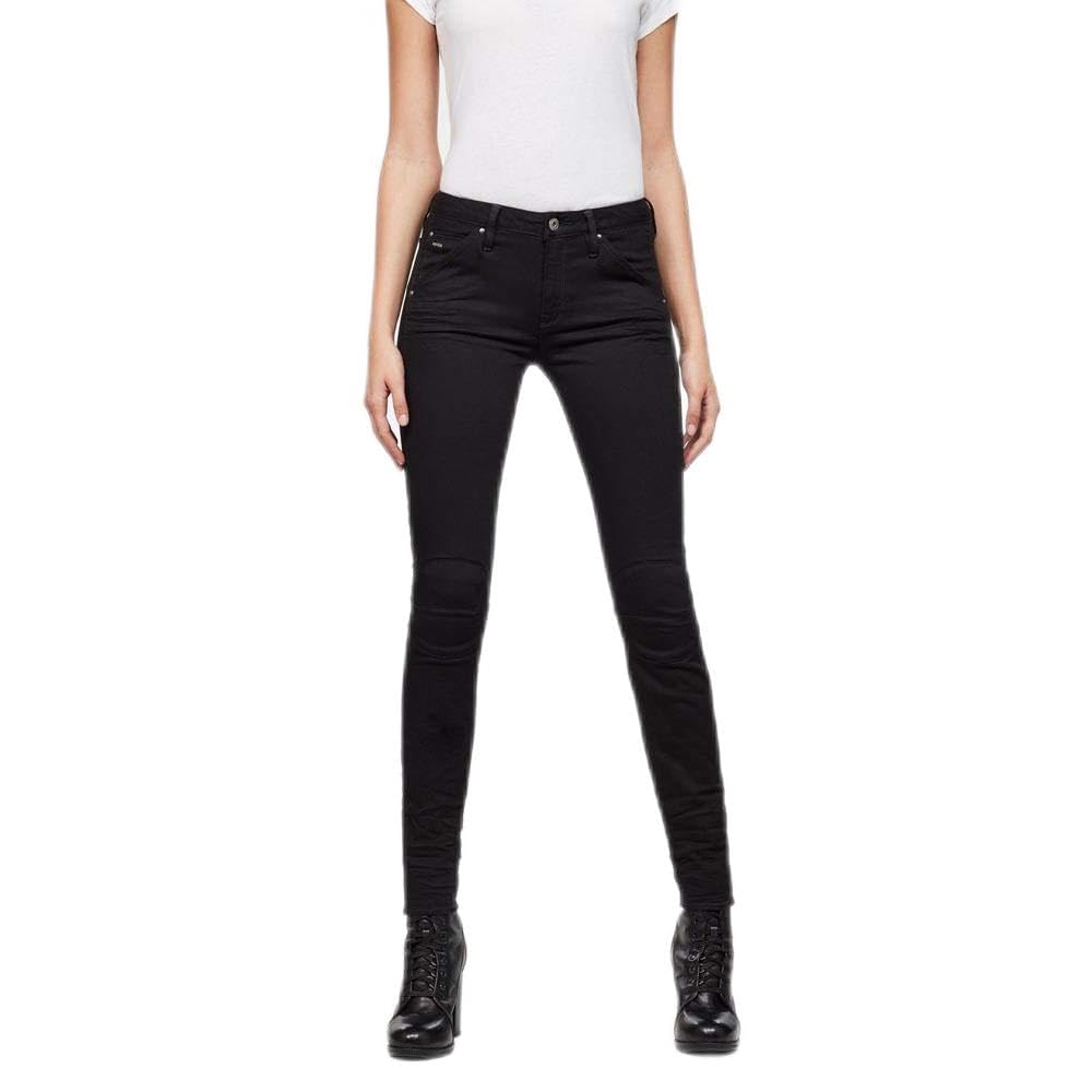 G-Star Raw Women's 5622 Mid Rise Skinny Fit Jeans - 99% Cotton, 1% Elastane, Classic 5-Pocket Design