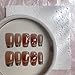 VESWEET 24Pcs French Tip Press On Nails Medium Length Coffin Shape Fake Nails Full Cover Cat Eye Nude Pink with Rhinestones False Nails for Women and Girls, Reusable, All Occasions