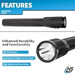 Nightstick NSR-9924XL Polymer Personal-Size Dual-Light Flashlight - Li-Ion - Image 5