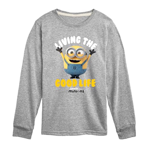 Despicable Me Minions - Living The Good Life - Toddler & Youth Long Sleeve Graphic T-Shirt