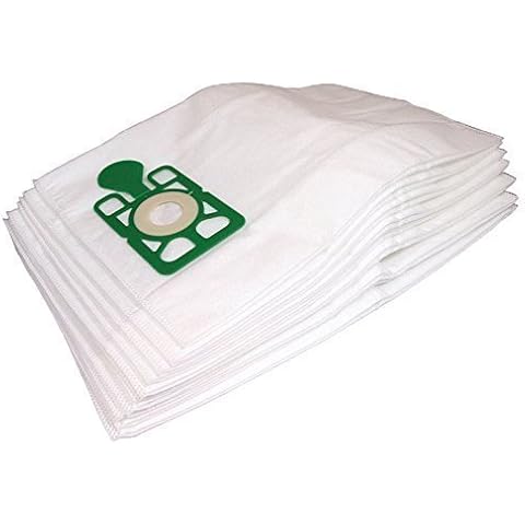 Vacspare Pack of 10 Deluxe Microfibre Vacuum Dust Bags for Numatic Vacuums - Henry, Hetty, George, Charles, Basil, Harry, James Vacuum Cleaners Cover