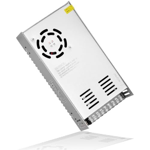 vsshe Fuente de alimentación conmutada DC 12 V 50 A 600 W, convertidor de voltaje de CA 220 V/230 V a transformador de 12 voltios, fuente de alimentación para dispositivos electrónicos.