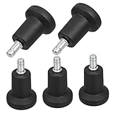 Photo Gallery aboofan 5 pezzi poggiapiedi per sedia girevole sostituzione base poltrona cuscini per le gambe della sedia coprigambe per sedie per pavimenti in legno base stazionaria nero nylon Photo Gallery aboofan 5 pezzi poggiapiedi per sedia girevole sostituzione base poltrona cuscini per le gambe della sedia coprigambe per sedie per pavimenti in legno base stazionaria nero nylon