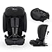 Bebeconfort Ever & Go i-Size, Mitwachsender Kindersitz 9-36 kg, 15 Mon. bis 12 J., 76-150 cm, Klappbarer Kinderautositz, Kompakt + Leicht (6 kg), 15 Kopfstützenpositionen, Full Black