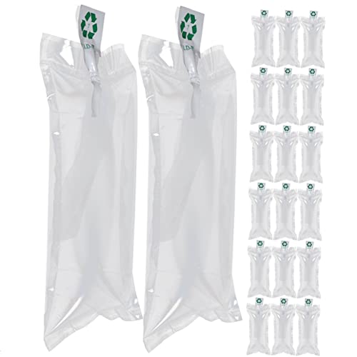 FUNOMOCYA 100pcs Camping Pillow Inflatable Air Pillow for Packaging Air Bag Bubble Pillow Packing