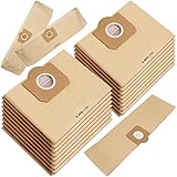 BARAKYEG 16 Stück Papierfilterbeutel für Kärcher 6.959-130.0,29 WD3 Staubsaugerbeutel für WD3 1629 MV3 Premium A2201/2204/2504/2554/2251/2604 Staubsaugertüten Papier Filterbeutel Paperbags Staubbeutel