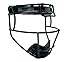 Schutt Fielder's Guard Softball Face Mask for Fast Pitch Softball, Black, Varsity