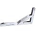 Amarine Made Long Release Arm Heavy Duty Polished 304 Stainless Steel Folding Shelf Bench Table Folding Shelf or Bracket, Max Load: 550lb/250kg, Long Release Arm