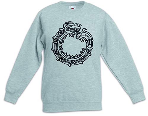 Sweat-shirt Aztec Ouroboros imprimé graphique pour enfant Urban Backwoods