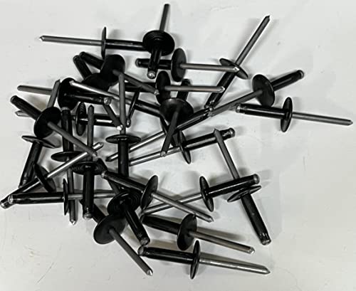 25 Split Type Rivets Compatible with Auveco 20741 for GM : 11516807 from 1990 - On & Compatible with Universal
