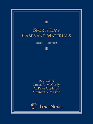 Sports Law: Cases and Materials