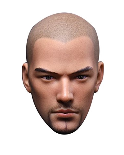 1/6 Custom Head Sculpt for Phicen Muscular Male Body