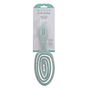 BioSilk-for-Pets-Eco-Friendly-Detangling-Pin-Brush-for-Dogs-in-Mint-Green-Easy-to-Hold-Ergonomic-Handle-Dog-Brushes-Wet-or-Dry-Dog-Hair-Brush-Light-Blue-FF12806GrayBlack - Cucciolini Doodles BioSilk-for-Pets-Eco-Friendly-Detangling-Pin-Brush-for-Dogs-in-Mint-Green-Easy-to-Hold-Ergonomic-Handle-Dog-Brushes-Wet-or-Dry-Dog-Hair-Brush-Light-Blue-FF12806GrayBlack