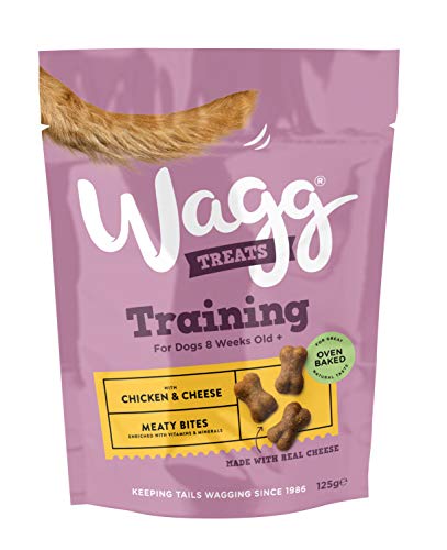 Wagg Training Treats With Chicken and Cheese, 125 g, Pack of 7