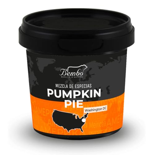 Pumpkin Pie 60 g - La Mezcla de Especias Pumpkin Pie es un blend aromático perfecto para crear postres y bebidas con un inconfundible sabor otoñal.