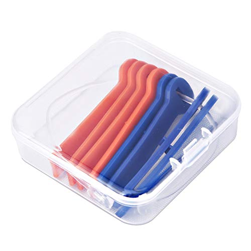 BOPAI Tiradores de Cremallera Ganchos para Botones 8 Piezas Etiquetas de Cremallera