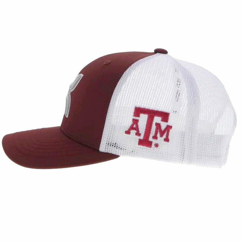 Gorra Hombre Ajustable HOOEY Texas A&M Maroon/White miniatura 2