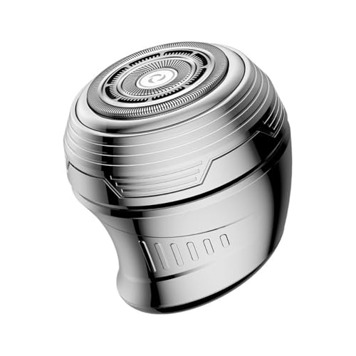 Rasoir électrique à tête rotative étanche gris Gunmetal pour homme