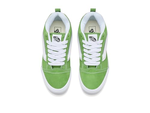 Image of Vans Unisex Knu Skool Color Theory Lime Burst Men 13 /Women 14.5 Medium