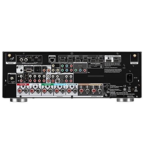 Marantz SR5015DAB 7.2-Kanal AV-Receiver, HiFi Verstärker, Alexa kompatibel, 6 HDMI Eingänge und...