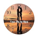 personalised clock photo frame Scénarios applicables : l'horloge murale de peinture à l'huile élégante et innovante peut également être affichée sur la table et utilisée pour la décoration dans les bureaux, les cuisines, les salons, les chambres, les salles de classe, les chambres d'amis ou les restaurants.