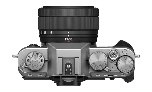 Image of FUJIFILM X-T30 III Mirrorless Camera Body, with XC13-33mm Lens Kit, Silver