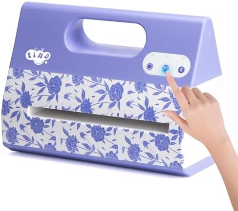 Find Scrapblooms Portable Automatic A4 Die Cutting Machine,Electric 9 inch Embossing Machine kit for CardMaking,Crepe Paper Flower Making