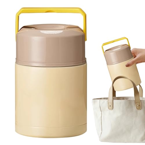 Generisch aislada de acero inoxidable para alimentos, jarra térmica a prueba de fugas, para picnic, camping, viajes al aire libre