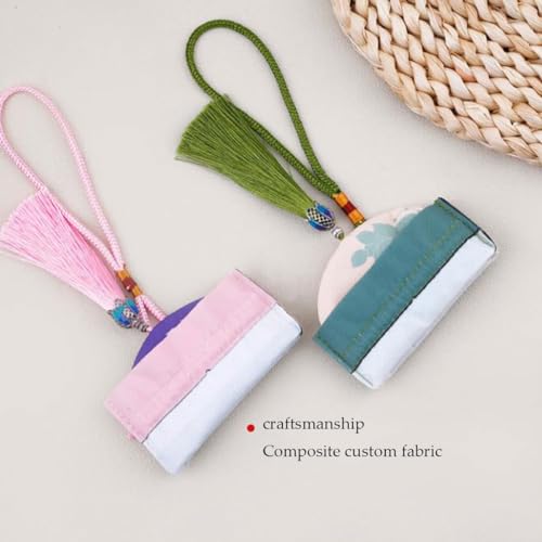 10 bolsas de sachet chinas de brocado con cordón miniatura 4