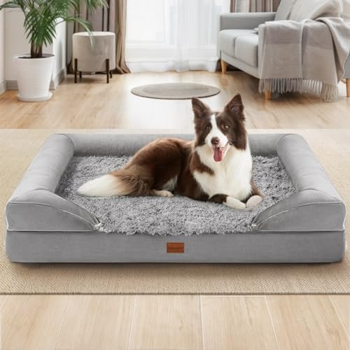 Gimars Orthopedic Thicken Egg Foam Ultra Soft Dog Beds for