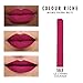L'Oreal Paris Colour Riche Intense Volume Matte Lipstick, Lip Color Infused with Hyaluronic Acid for up to 16hr All Day Comfort, Le Carmin Courage, 0.06 oz